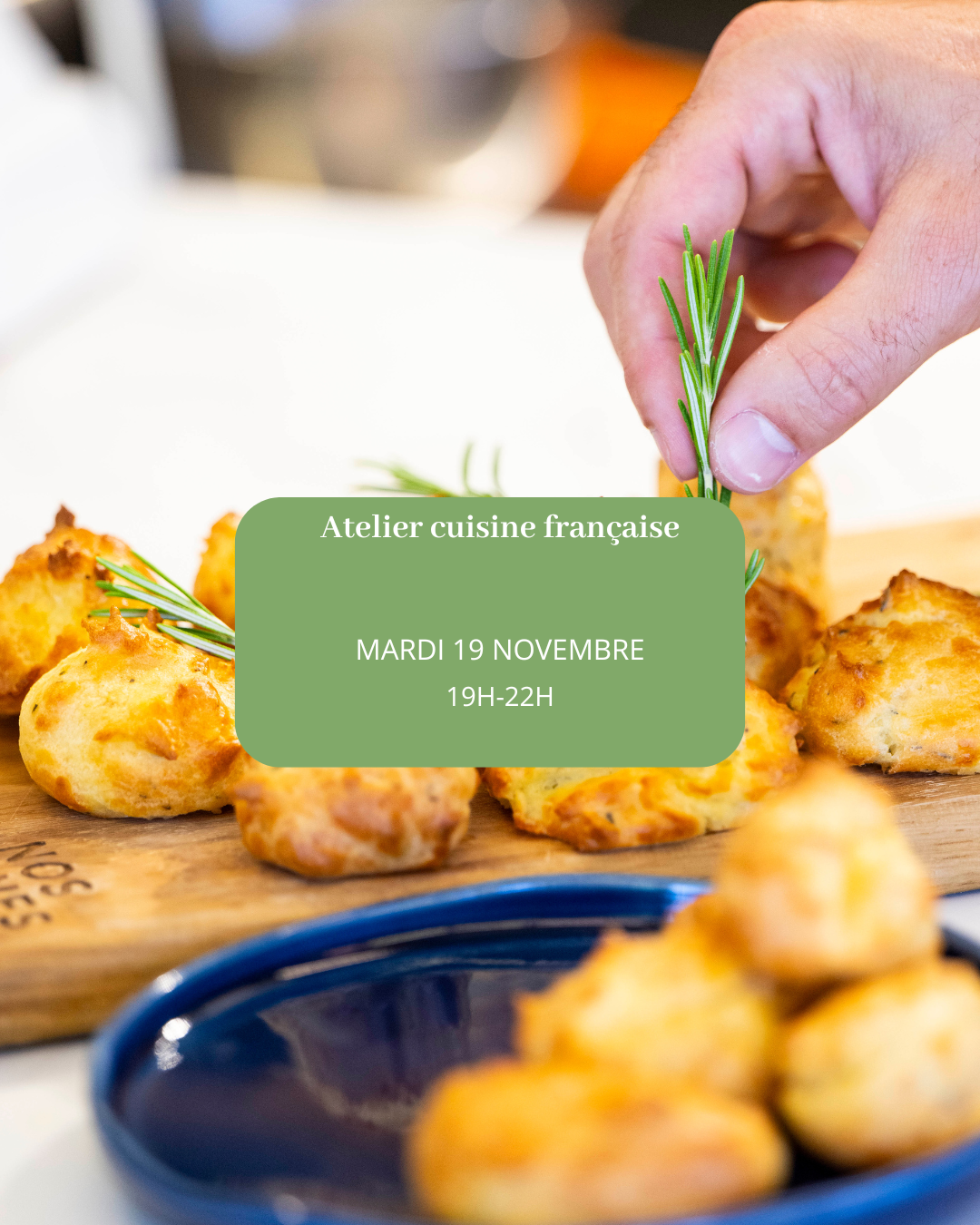 Un atelier de cuisine française à Lyon